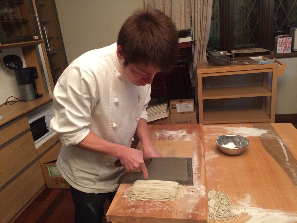 手打ちそばの作り方