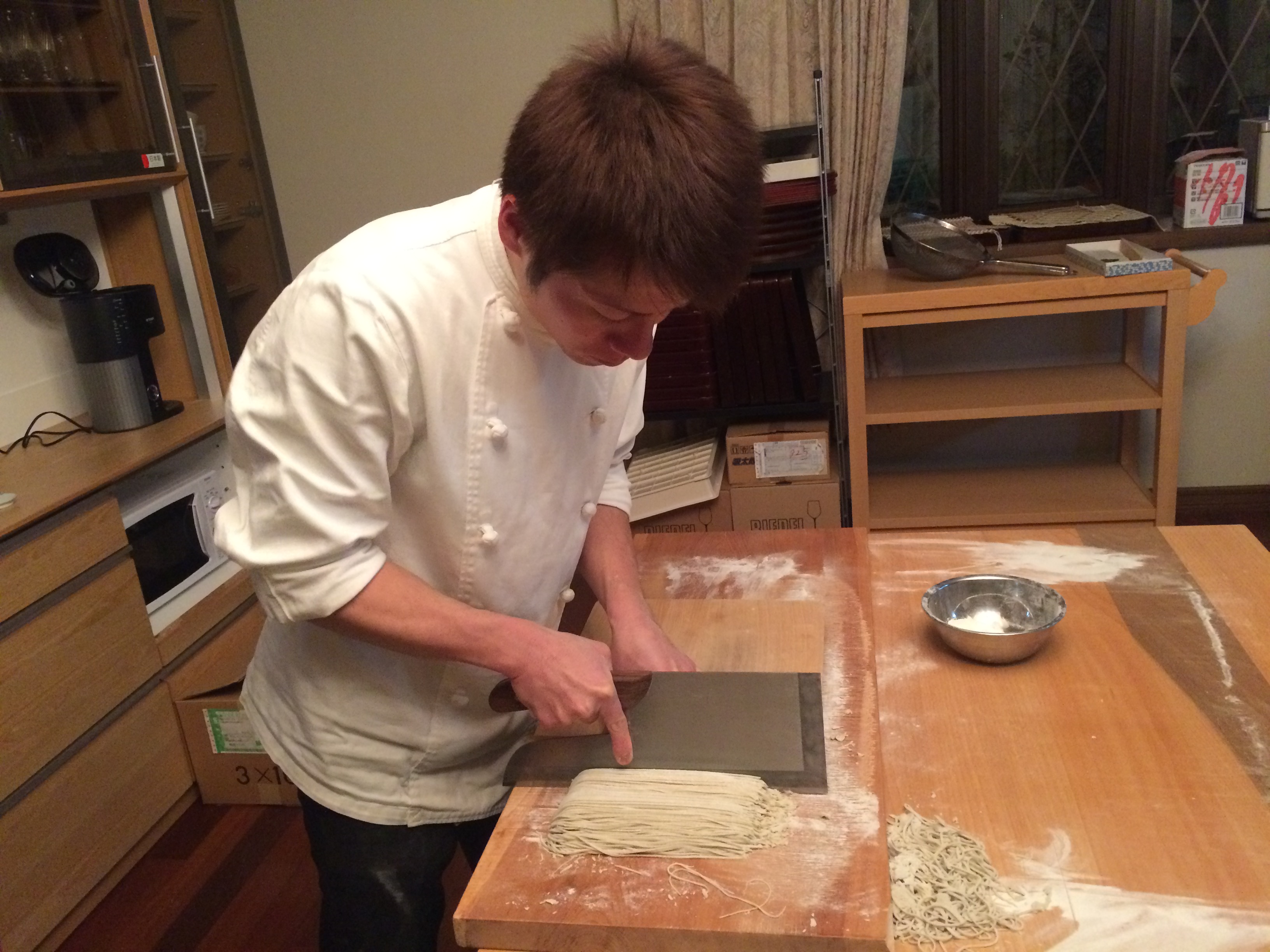 手打ちそばの作り方