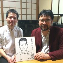 まじかるタルるートくん、東京大学物語で有名な江川達也さんと記念撮影