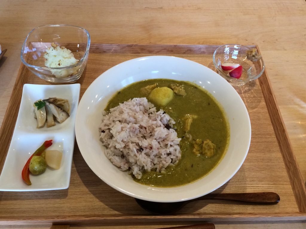 ほうれん草のカレー