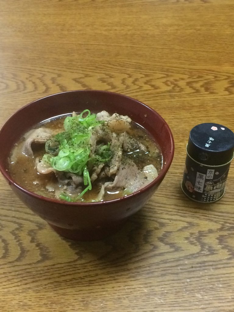 猪の味噌仕立て