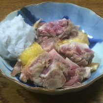 赤鶏のステーキ
