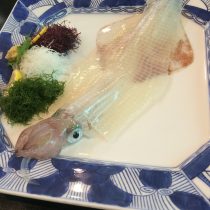 唐津と言えば呼子のイカの活き造り♪