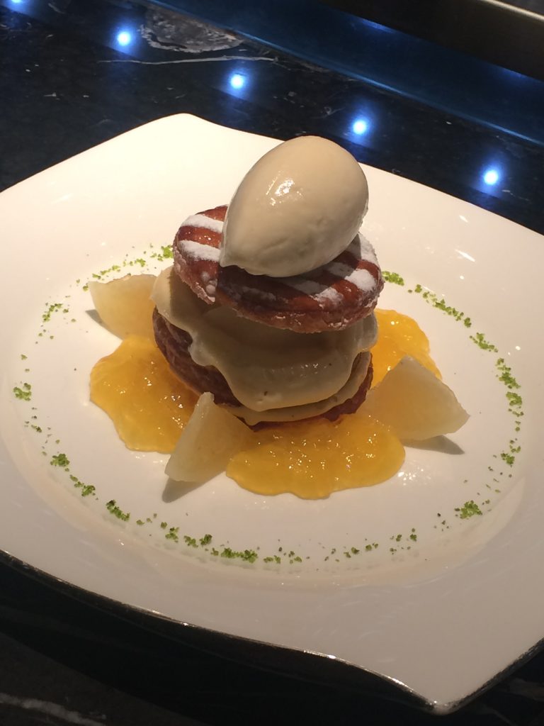ミルフィーユ仕立ての伊予柑