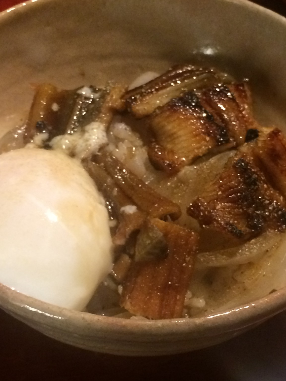 穴子丼！