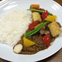 ようやく完成したカレーヽ(´▽｀)/
