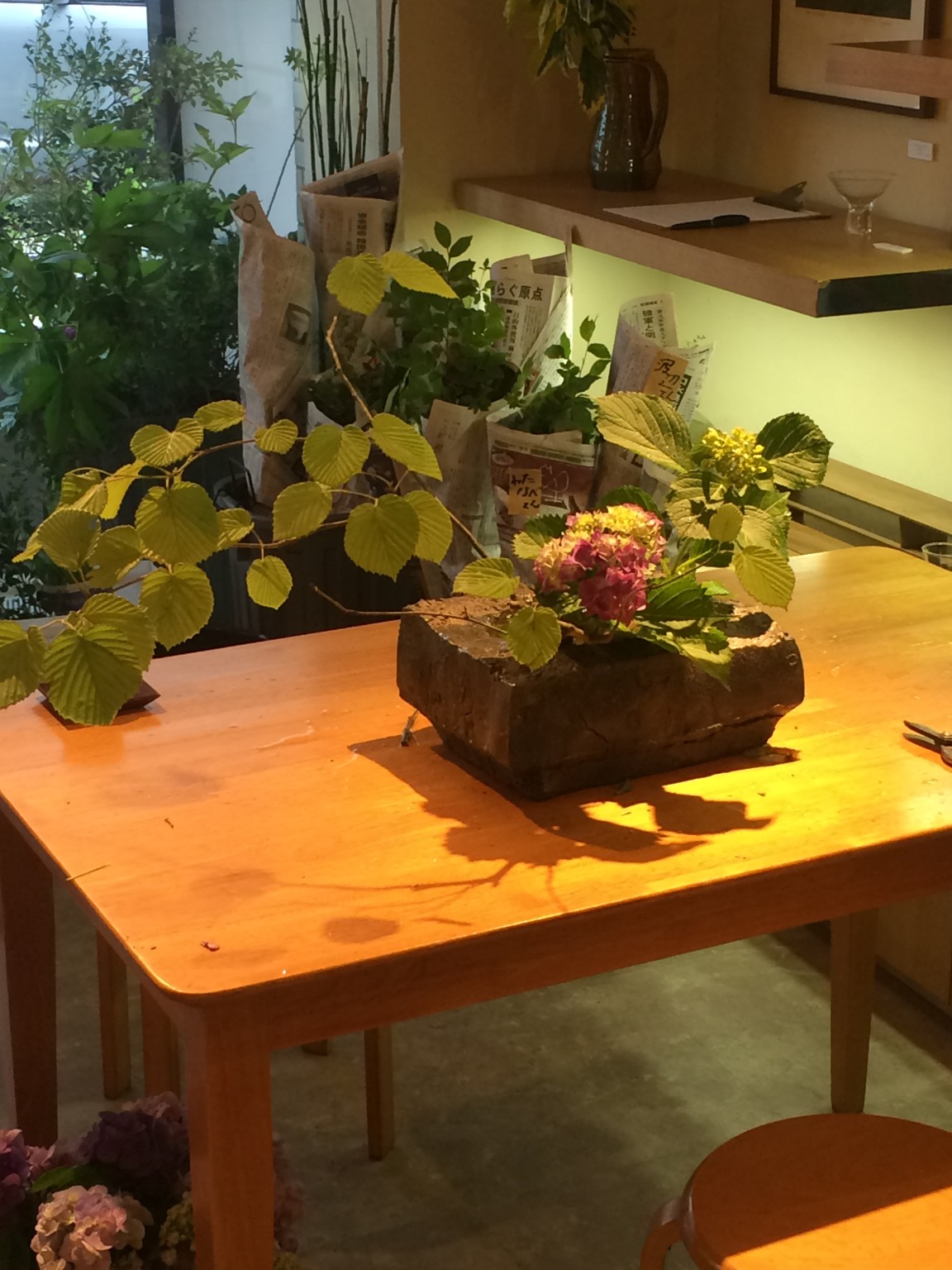 お花教室の1コマ☆