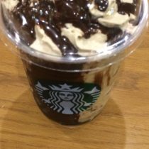 スターバックスのチョコレートフラペチーノ☆