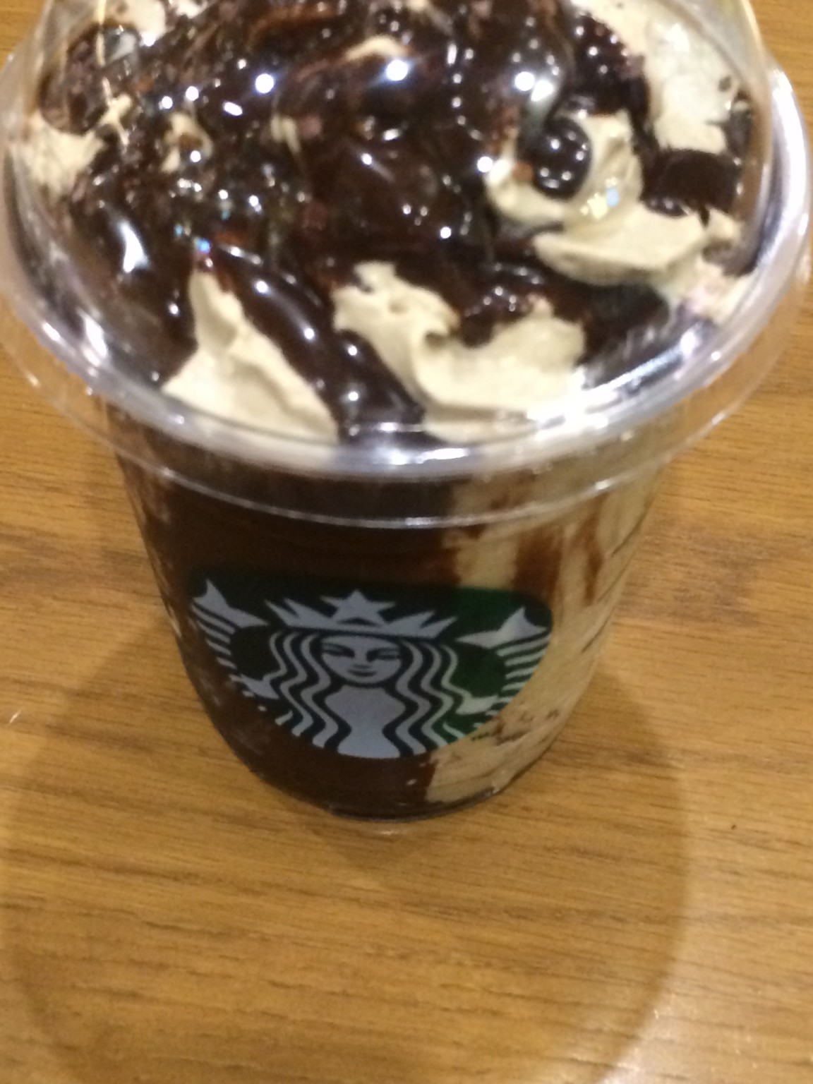 スターバックスのチョコレートフラペチーノ☆