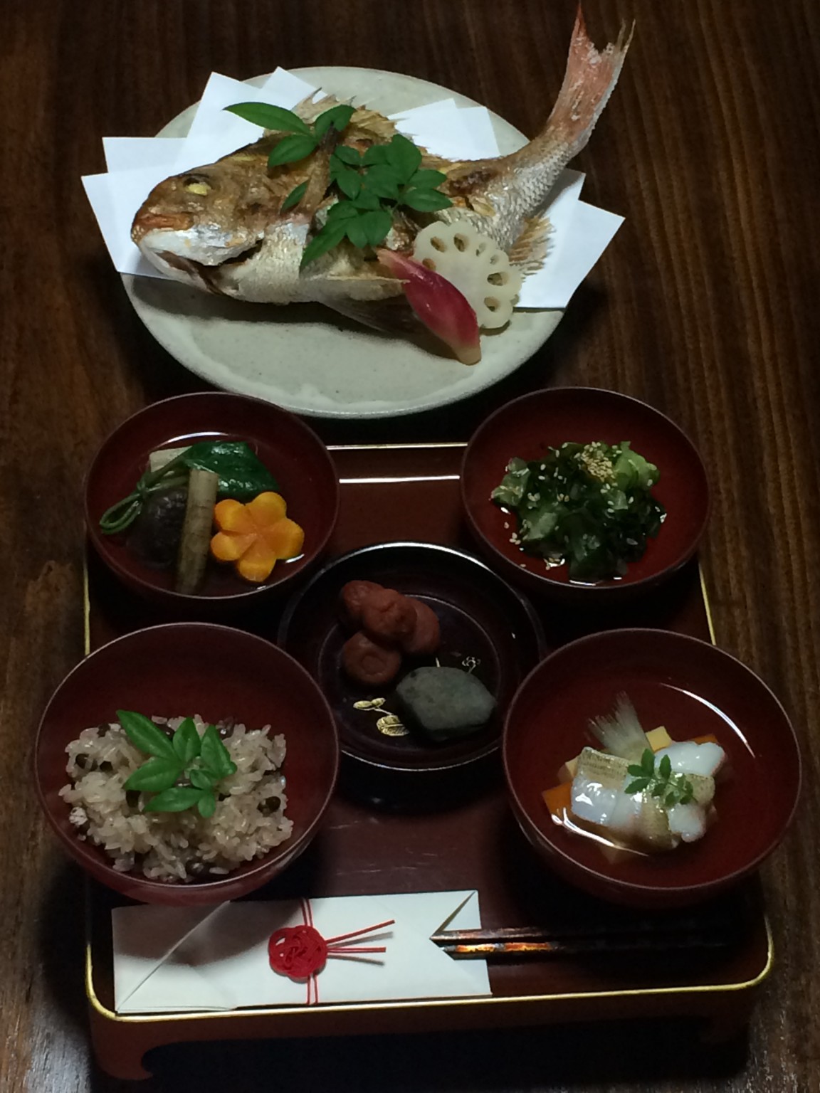 お食い初めの膳☆