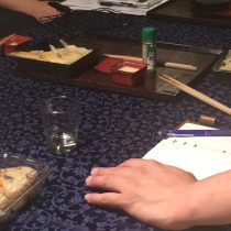 打ち合わせ中(^_^)