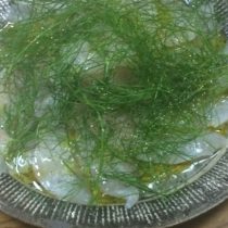 大量のフェンネルでいただきます(笑