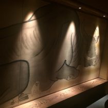 京都の日本料理椿に長沢芦雪のレプリカ！