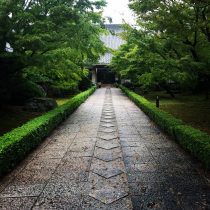 相国寺承天閣美術館へのアプローチ