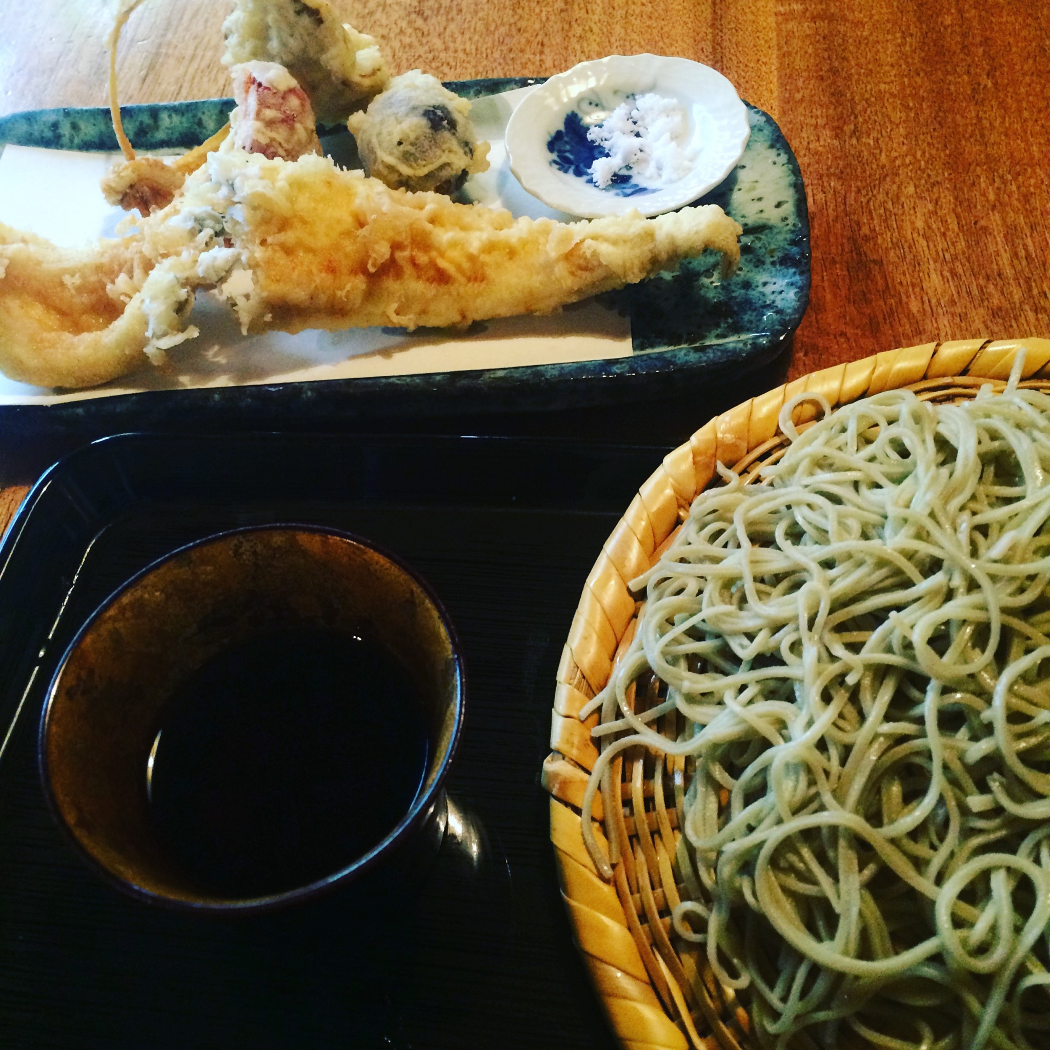 ほそ川の穴子天せいろ☆