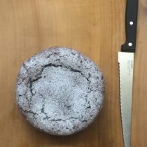 限界まで空気を含ませたガトーショコラ♪