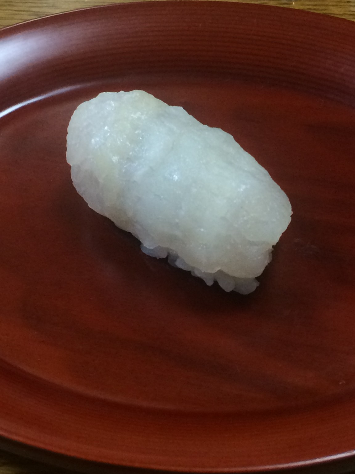 鱧の昆布締めの握り