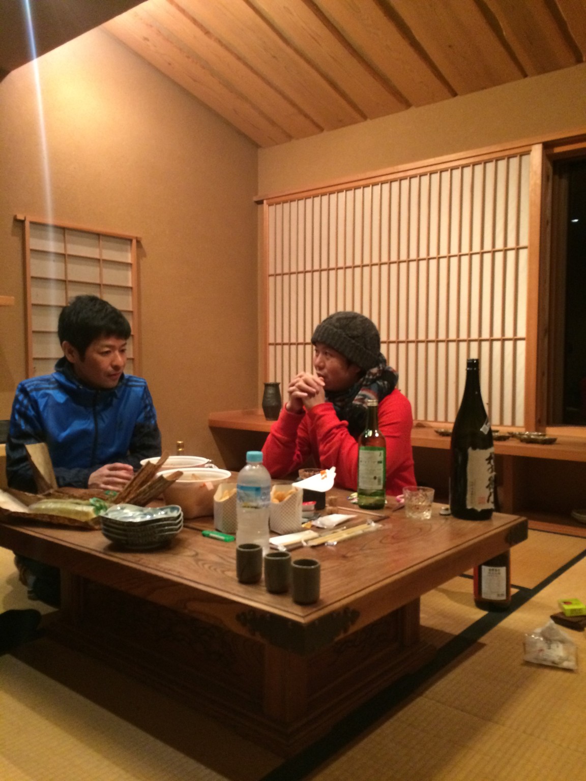 左から横浜よりお見えの岡道さん、中野さん☆