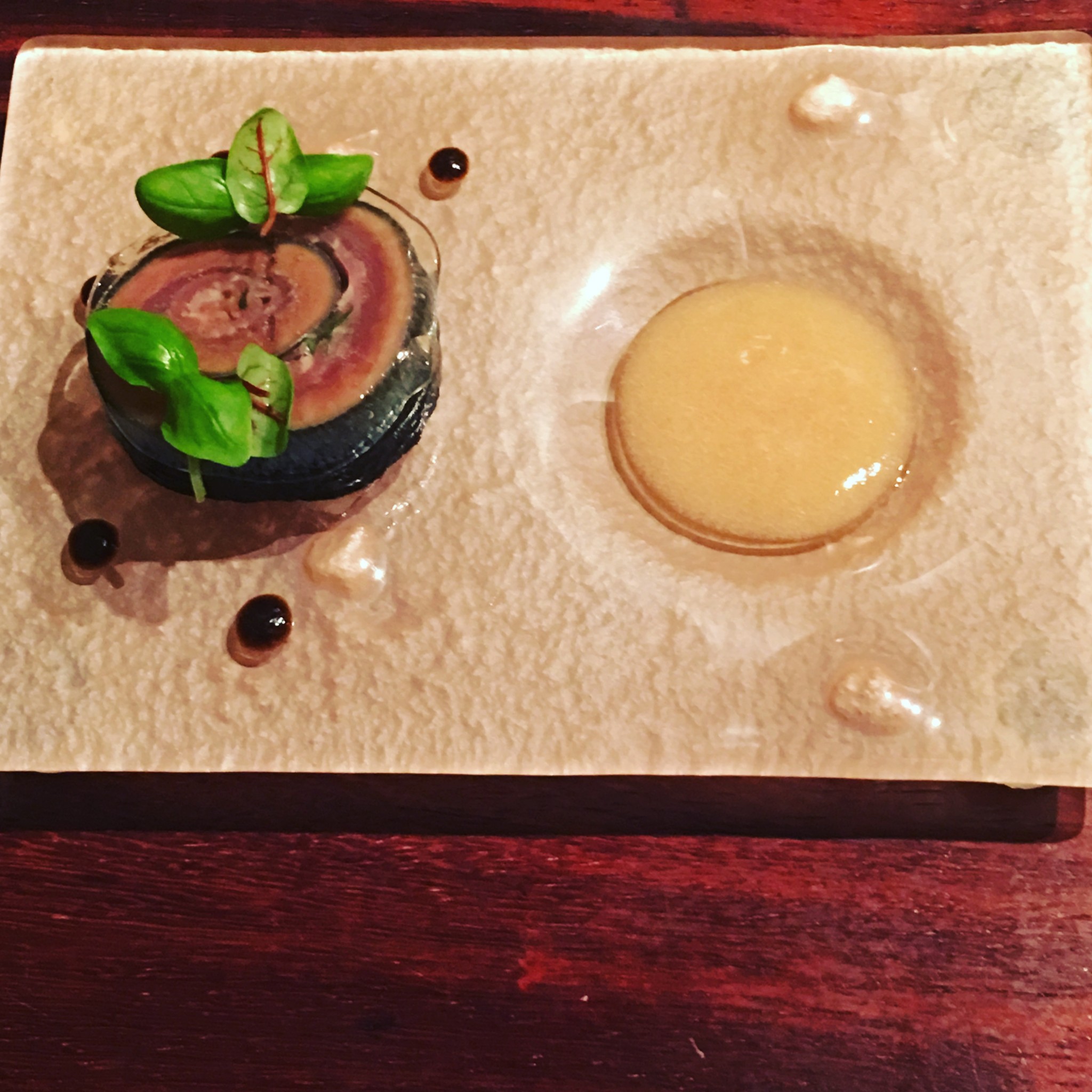 サンマの低温調理の前菜♪