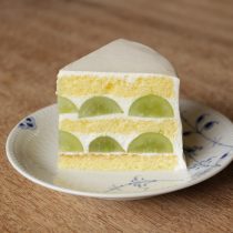 シャインマスカットのショートケーキ☆