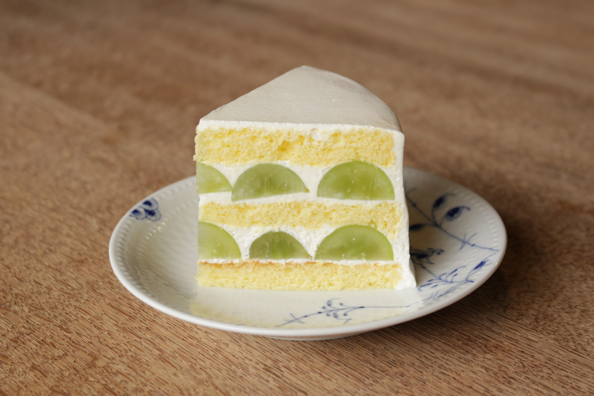 シャインマスカットのショートケーキ☆