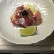 鶏の昆布〆